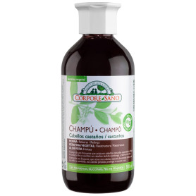 Shampoo Cabelo Castanho Henna 300Ml. Corpore Sano