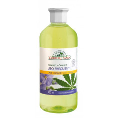 Shampoo de uso frequente (Linho-Cânhamo) 500Ml. corpo saudável