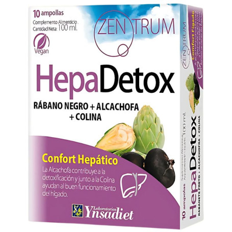Hepadetox 10 Ampolas Ynsadiet