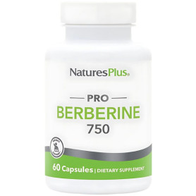 Pro Berberina 750mg 60 Cápsulas Vegetais Natures Plus