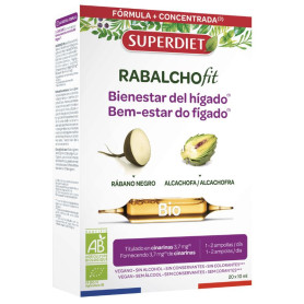 Rabalchofit Bio (Rabanete Preto e Alcachofra) 20 Ampolas Superdiet