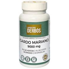 Cardo Mariano 9000mg 60 Cápsulas Vegetais Derbós