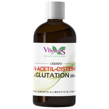 N-Acetil-Cisteína + Glutationa 250ml Vbyotics
