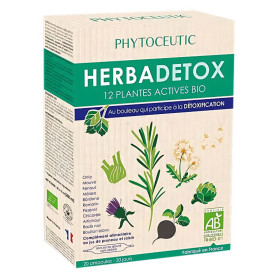 Herbadetox Bio 20 Ampolas Institut Phytoceutic
