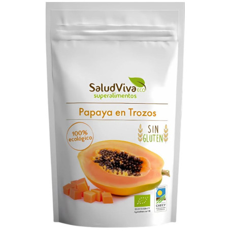 Pedaços de Mamão Eco 125G Salud Viva