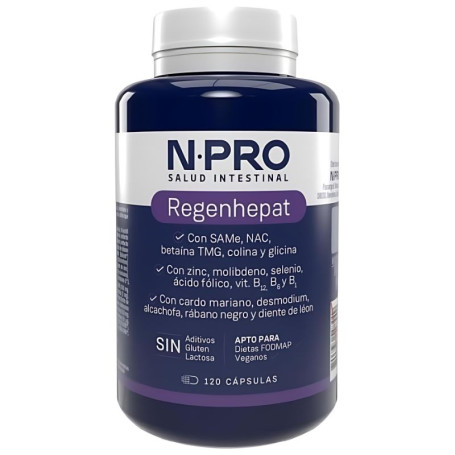 Cápsulas Regenhepat 120 Npro