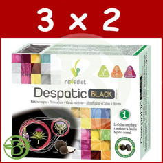Pacote 3x2 Despatic Black 60 Cápsulas Vegetais Nova Diet