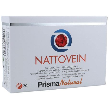 Nattovein 20 Cápsulas de Prisma Natural