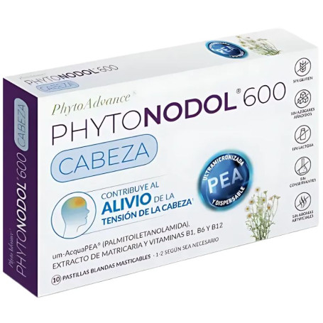 Phytonodol 600 10 Comprimidos Mastigáveis Macios Phytoadvance