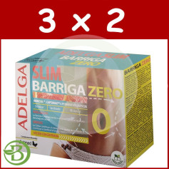 Pack 3x2 Adelgaslim Belly Zero 30 Cápsulas Dietmed