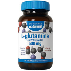 L-Glutamina 500Mg 60 Cápsulas Naturmil