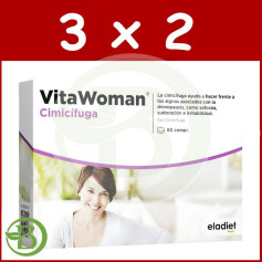 Pacote 3x2 Vitawoman Cimicifuga 60 Comprimidos Eladiet