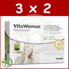 Pacote 3x2 Vita Mulher Menopausa 60 Comprimidos Eladiet