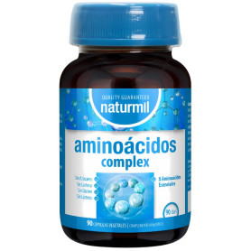 Complexo de Aminoácidos 90 Cápsulas Vegetais Naturmil
