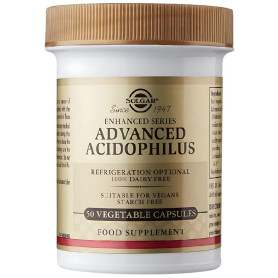 Acidophilus Avançado 50 Cápsulas Solgar