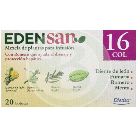 16 filtros de 20 cores Edensan
