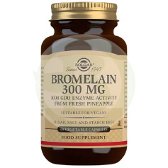 Bromelaína 300mg 60 Cápsulas Solgar