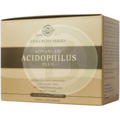 Solgar Advanced Acidophilus Plus 120 Cápsulas