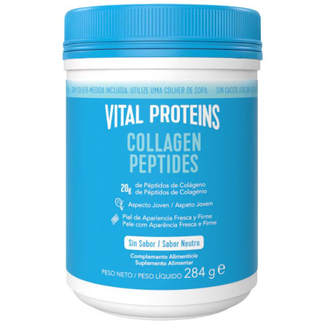 Peptídeos de colágeno sem sabor 284G Vital Proteins