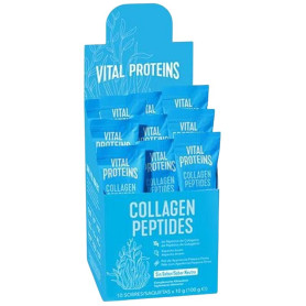 Peptídeos de Colágeno Sem Sabor 10 Sachês Vital Proteins