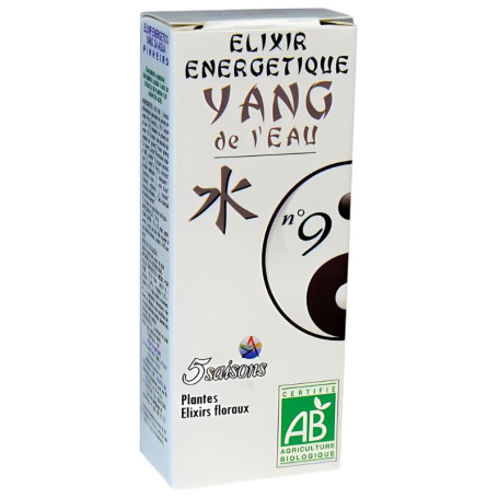 Elixir Nº9 Yang de Água Eco 50Ml 5 Temporadas