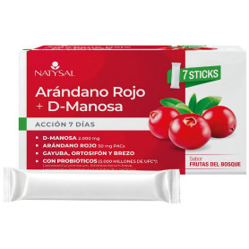 Cranberry + D Mannose 7 Sticks Natysal