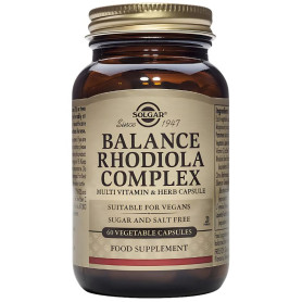 Balance Rhodiola Complex 60 Cápsulas Solgar
