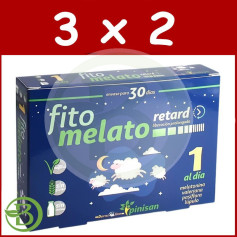 Pacote 3x2 Phyto Melato Retard 30 Cápsulas Pinisan