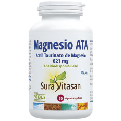 Magnésio Ata 30 Cápsulas Sura Vitasan