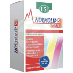 Normolip 5 Forte 36 Cápsulas Esi