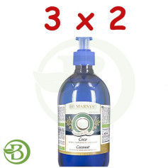 Pacote 3x2 Óleo de Coco 500 Ml Marnys