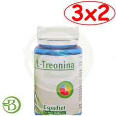 Pack 3x2 treonina 60 cápsulas espadiet