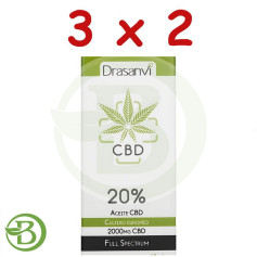Pack 3x2 Aceite De Cbd 20% 10Ml Drasanvi