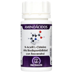 N-Acetil L-Cisteína com Resveratrol 50 Cápsulas Equisalud
