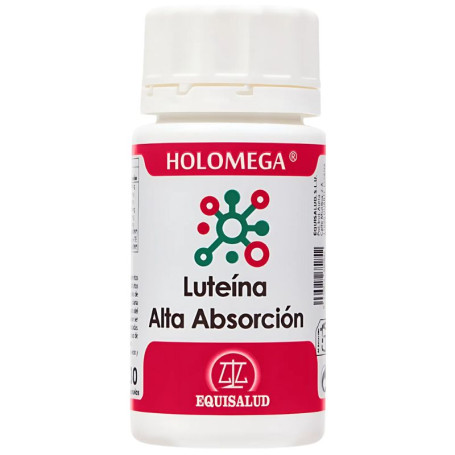 Holomega Luteína Alta Absorção 30 Cápsulas Equisalud