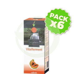 Pacote com 6 Vitalferment 250ml. Novadiet