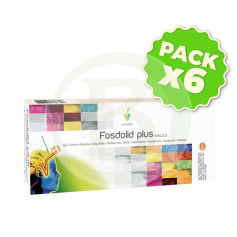Pacote com 6x Fosdolid Plus 20 frascos Novadiet