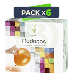Pacote 6x Nodagas 48 Cápsulas Novadiet