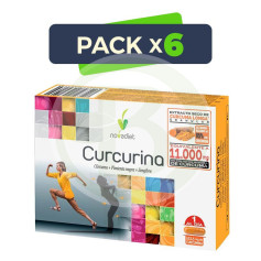 Pacote 6x Curcurina 30 Cápsulas Diet Nova