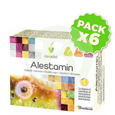 Pacote com 6 cápsulas vegetais Alestamin 30 Nova Diet