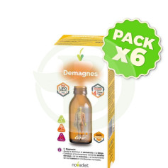 Pacote 6x Demagnes 250 Ml Nova Diet
