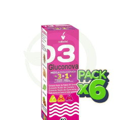 Pacote com 6x Gluconova + Óleo Essencial de Canela 50 Ml Nova Diet