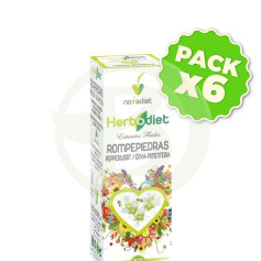 Pacote com 6x Extrato Fluido Quebra-Pedra 50ml Nova Diet