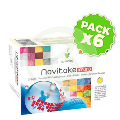 Pacote 6x Novitake Imuno 20 Frascos Novadiet