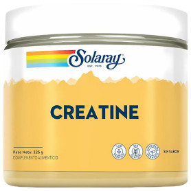 Creatina em pó sem sabor 225g Solaray