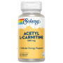 Acetil L-Carnitina 500mg 30 Cápsulas Vegetais Solaray