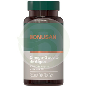 Óleo de algas ômega 3 60 cápsulas Bonusan