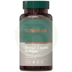 Óleo de algas ômega 3 60 cápsulas Bonusan
