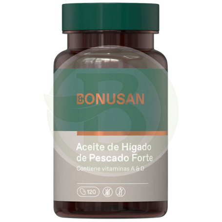 Óleo de Fígado de Peixe Bonusan Forte 120 Pérolas