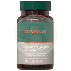 Cápsulas Bonusan 60 de Alcachofra-Gengibre